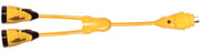 Marinco Eel Yadap 30A Male/ 2-30A Fem-Y30230