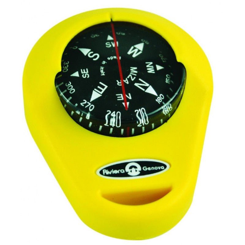 Riviera Handbearing Compass Mizar Yellow - Steveston Marine and Hardware