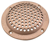 Perko 3-1/2 Round Rbonze Strainer
