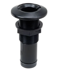 Perko Thru Hull 11/8" Black