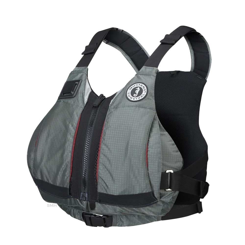 Mustang Rebel Life Jacket MV7051 Grey Womens Small Medium