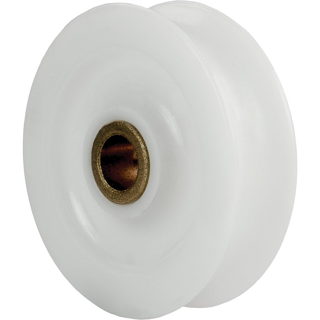 Sheave,Delrin 2-7/8X3/4". Oilite Bearing Old Ser.75