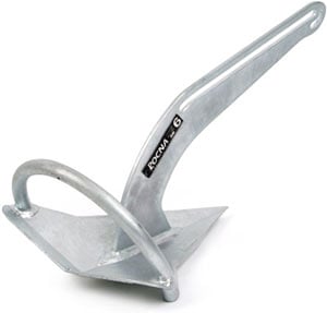 Rocna Galv Fisherman Anchor - Easy Recovery for Small Boats (Special Order)