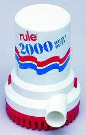 Rule #10 Electric Pump Bilge 2000 Gph 12V