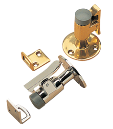 Seadog Door Stop & Catch Chr/Brass 2.5"