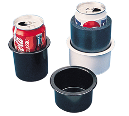 Seadog Drink Holder Flush Mount Black