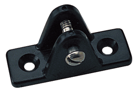 Seadog Nylon Deck Hinge Black 2 Pk - Steveston Marine and Hardware