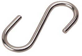 Seadog S Hook Stainless Steel 1/8