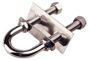 SEADOG Chrome Zinc Twin Shank Bow Eye