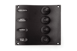 Seadog Switch Panel 4 Toggle L - Steveston Marine and Hardware