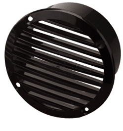 Seadog Vent Hose Abs 4 Round Black - Steveston Marine and Hardware