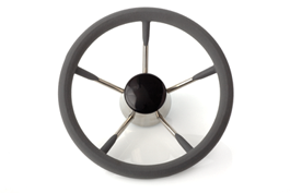 Seadog Wheel Steer 11" 25D W/Grey Foam