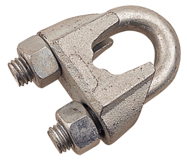 Seadog Wire Rope Clip Galv 1 8 2 Pk - Steveston Marine and Hardware