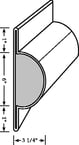 Taylor Xlrg Dock Bumper 8-1/2In X 4Ft