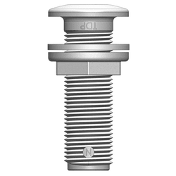 Tru Design Thruhull Domed White - 1/2 - 91231 - Steveston Marine and Hardware