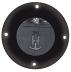 Th Marine Scupper Adapter = Black