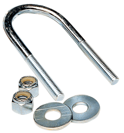 Tie Down U Bolt Rnd 1 2X2 3 8X5 3 8 - Steveston Marine and Hardware