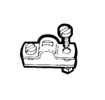 Uflex Cable Clamp C2 8 & 0 Cables