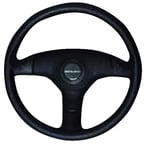 Uflex Steering Wheel-Black 3-Spoke