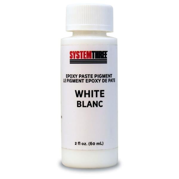 System Three White Pigment Paste - 2Oz - Steveston Marine and Hardware