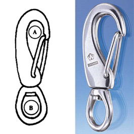 Wichard Hook Snap Swivel 4"