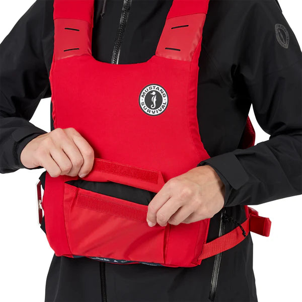 Mustang Khimera Dual Flotation PFD Red - MD7183