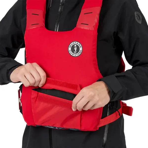 Mustang Khimera Dual Flotation PFD Red - MD7183 - Steveston Marine and Hardware