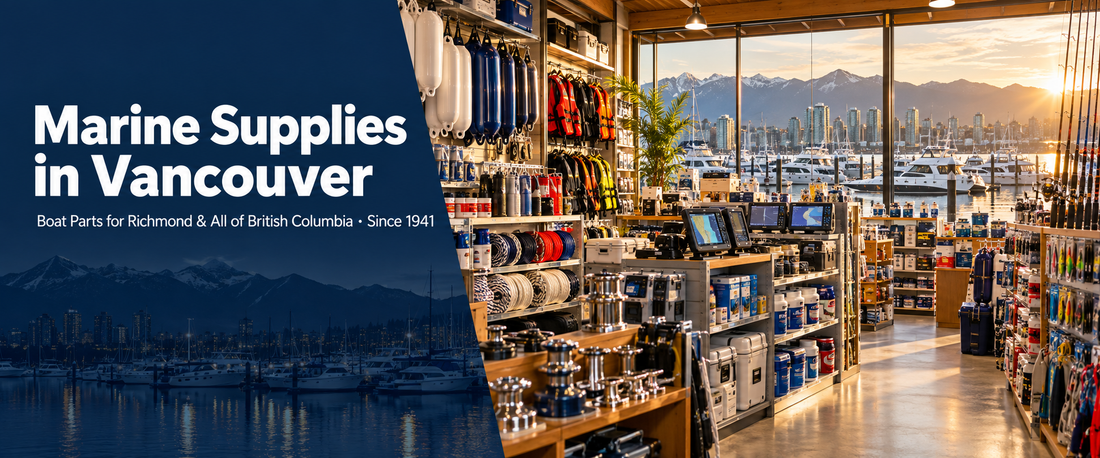 Marine Supplies in Vancouver and Boat Parts Across British Columbia