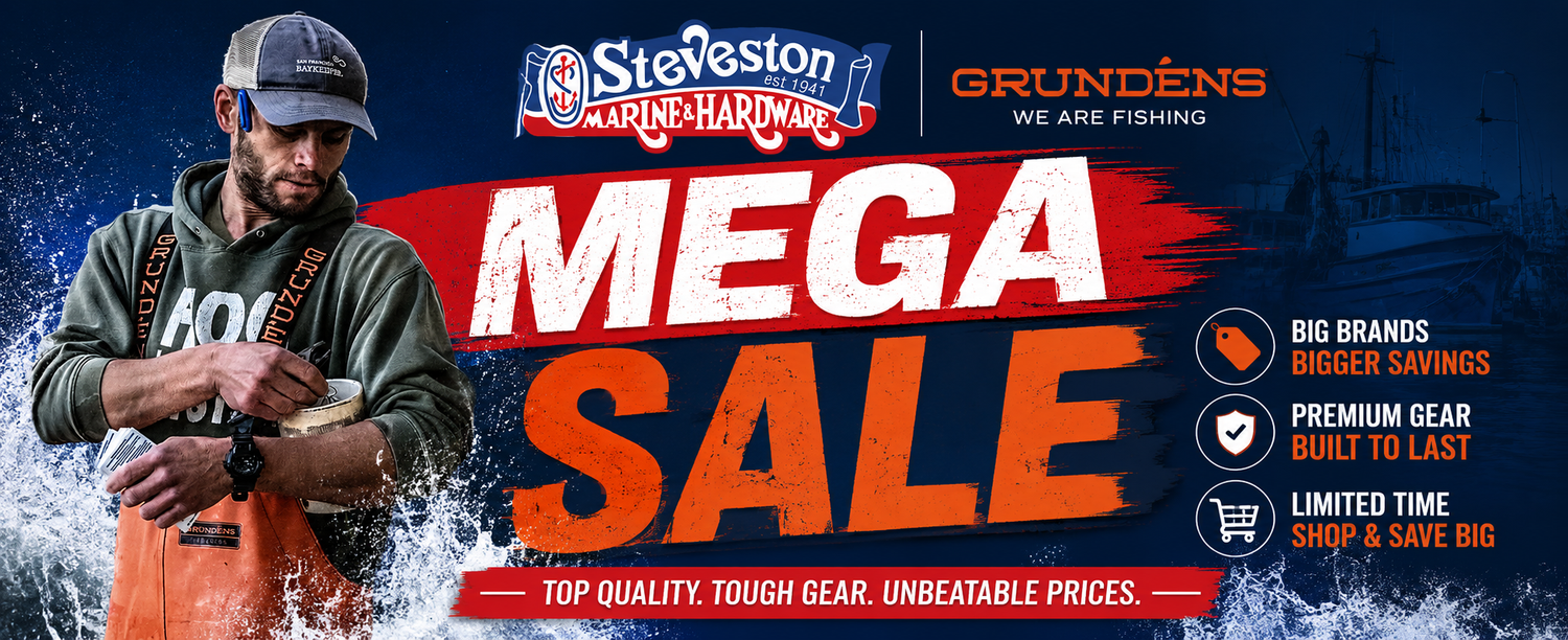 Steveston Marine Grundéns Mega Sale