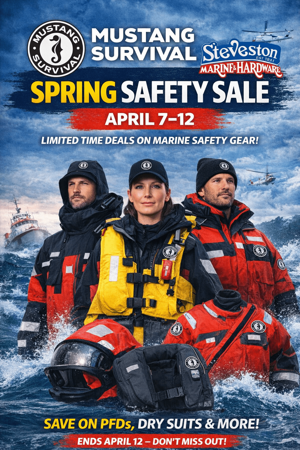 Mustang Survival Spring Safety Sale - Steveston Marine and Hardware