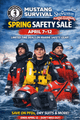 Mustang Survival Spring Safety Sale