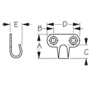 Hammock Hooks - Steveston Marine and Hardware