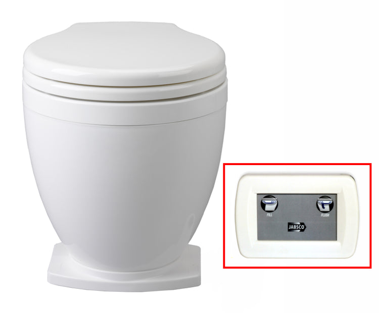 Itt Jabsco Toilet Lite Flush 12V W Panel