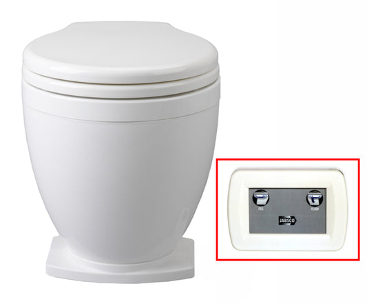 Itt Jabsco Toilet Lite Flush 12V W Panel