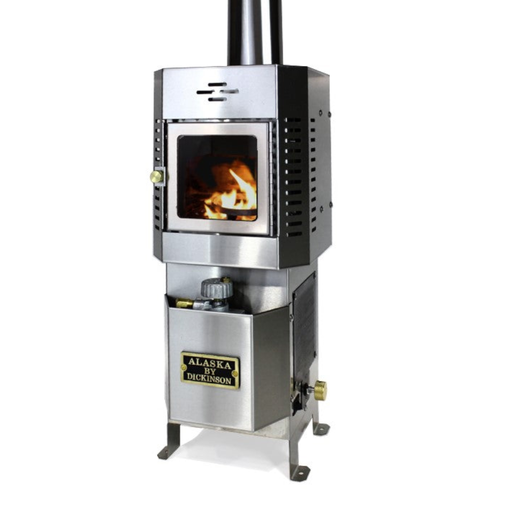 Dickinson Alaska Diesel Floormount Heater w/ 12V Fan (00-ALA)
