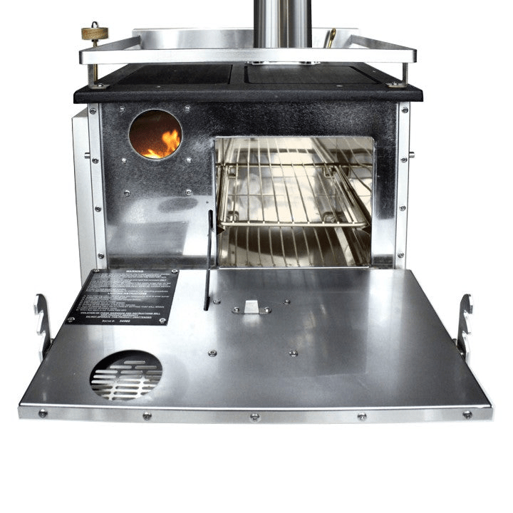 Dickinson Bristol Diesel Cookstove w/ 1 Turn Water Coil (00 - BRI - 12 - 1T) - Steveston Marine and Hardware