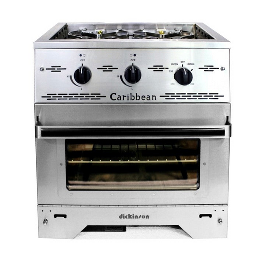 Dickinson Caribbean 2-Burner Propane Stove (00-CAR2B)