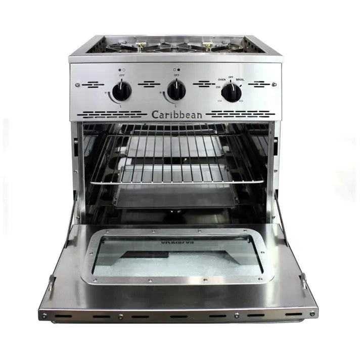 Dickinson Caribbean 2-Burner Propane Stove (00-CAR2B)