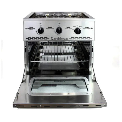 Dickinson Caribbean 2-Burner Propane Stove (00-CAR2B)