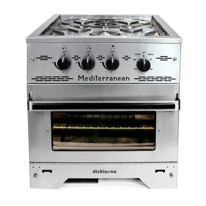 Dickinson Mediterranean 3-Burner Propane Stove (00-MED3B)