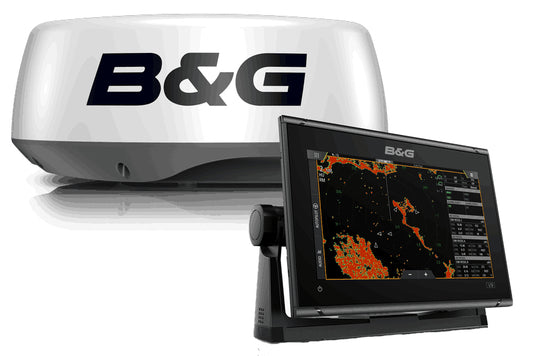 B&G Vulcan9 FS and HALO20 Radar Bundle - Global Base Map Chart