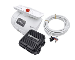 simrad halo 200x 50w pulse compression radar system w/ 65.5' cable