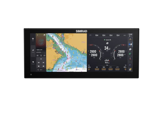 Simrad NSX 3015UW Smart Chartplotter/Fishfinder 15" Ultrawide HD Display - No Transducer
