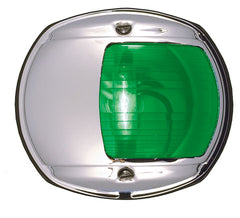 perko chrome side light 12v-red