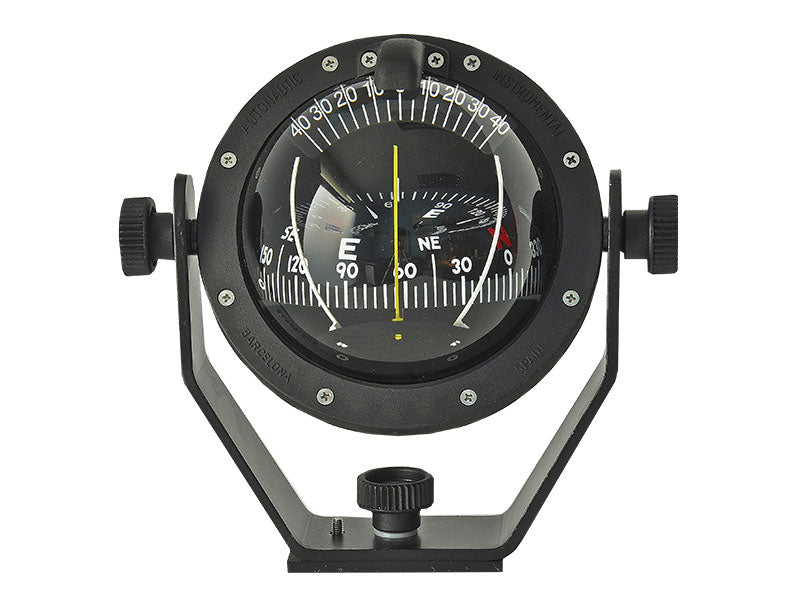 Bracket Mount Compass 100mm Black C8-0027