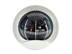 Bulkhead Compass 85mm White C9 - 0031 - Steveston Marine and Hardware