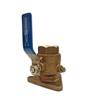 Buck Algonquin 2-1/2 Brz. Flanged Ball Valve