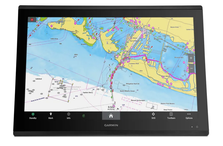 Garmin GPSMAP 8624 MFD with Mapping - 010-01512-50
