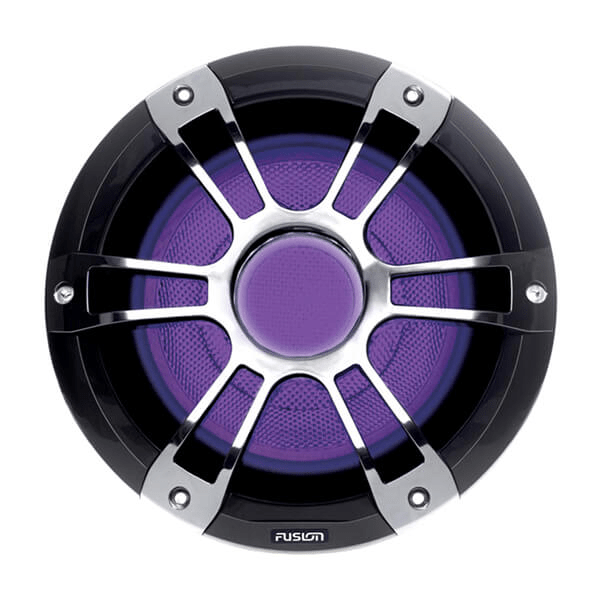 Garmin 10" 600 Watt Sports Chrome Marine Subwoofer with CRGBW - Steveston Marine and Hardware