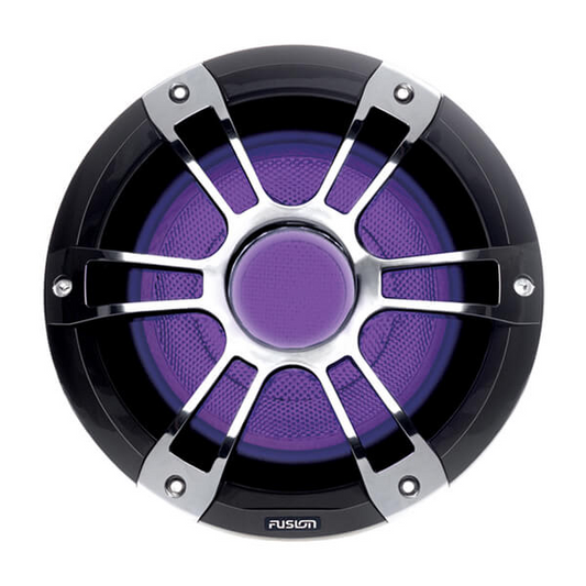 Garmin 10" 600 Watt Sports Chrome Marine Subwoofer with CRGBW